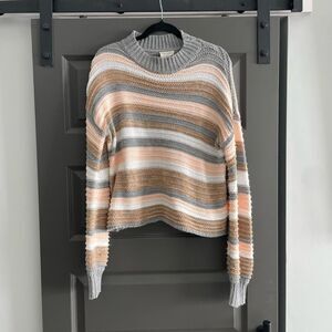 Women’s Love + Adored Striped Sweater